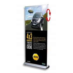 Expositor Roll-up Dos Caras