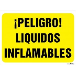 ¡Peligro! Líquidos inflamables