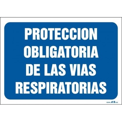 Protección obligatoria de las vías respiratorias