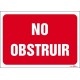 No obstruir