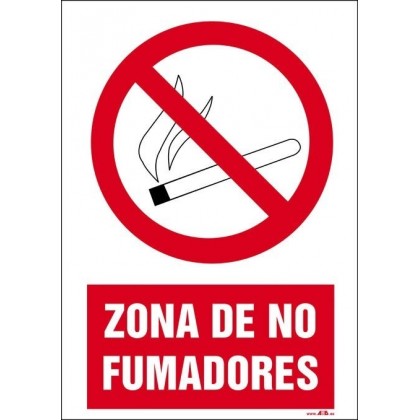 ZONA DE NO FUMADORES