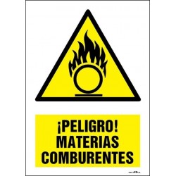 ¡Peligro! Materias inflamables