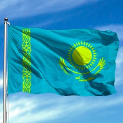 Bandera de Kazajistán