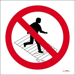 Prohibido pisar suelo frágil